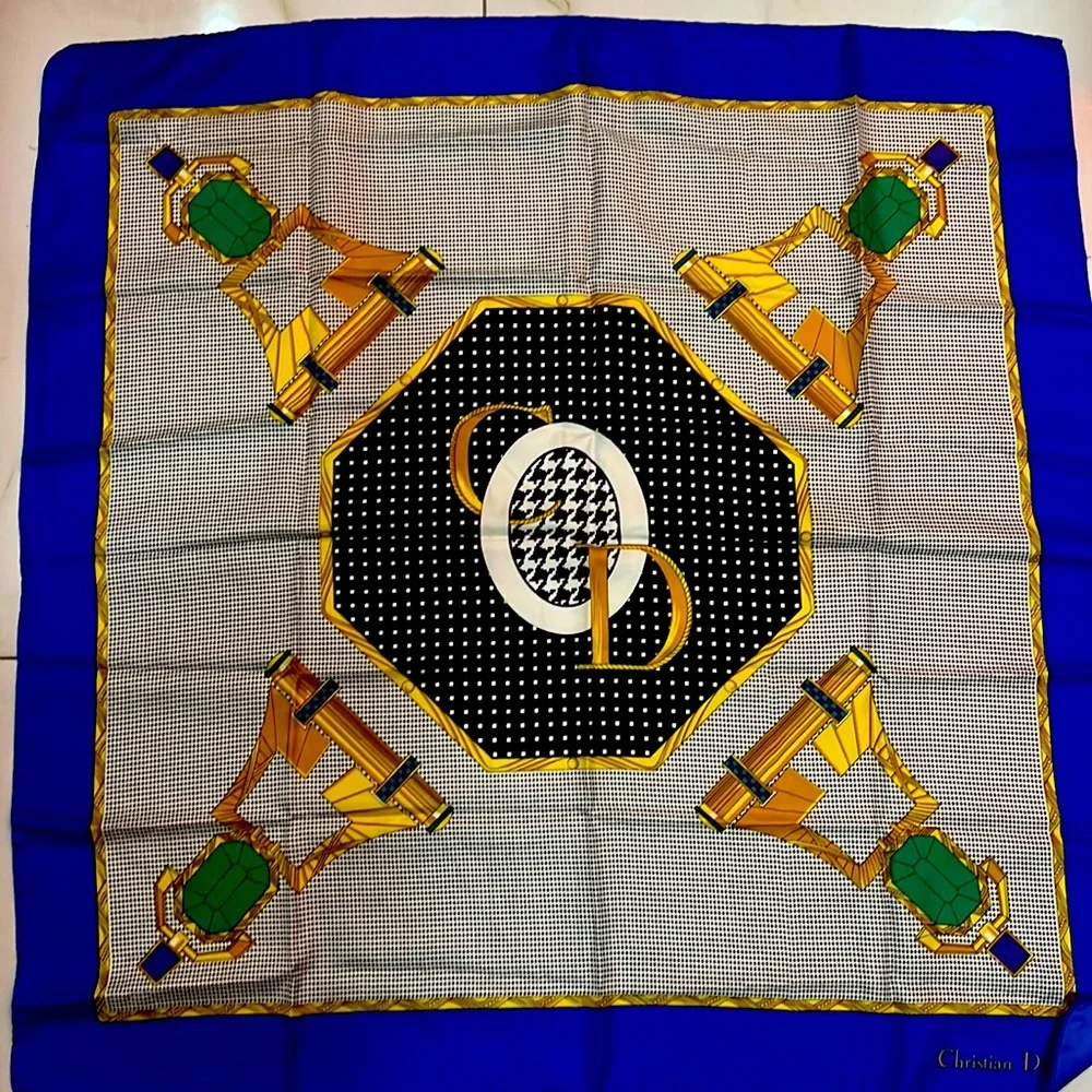 Dior Vintage Silk Scarf